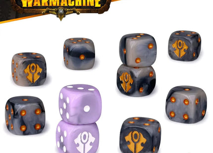 Gamers Guild AZ Baron of Dice Warmachine: Dusk House Kallyss Official Dice Set Baron of Dice