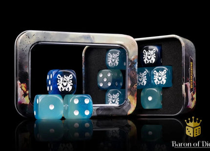 Gamers Guild AZ Baron of Dice Warmachine: Southern Kriels, Brineblood Marauders Official Dice Set Baron of Dice
