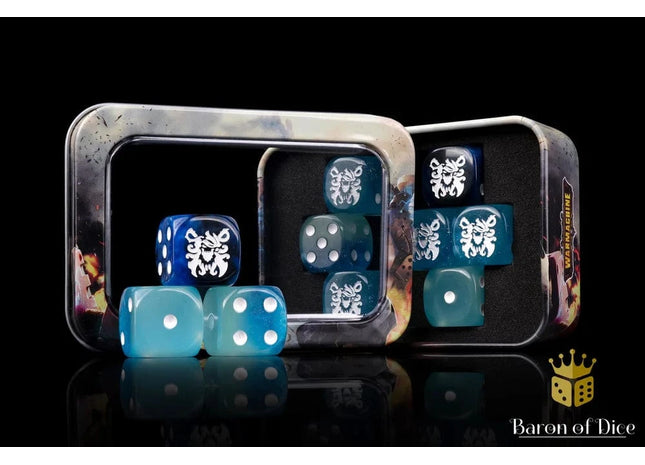 Gamers Guild AZ Baron of Dice Warmachine: Southern Kriels, Brineblood Marauders Official Dice Set Baron of Dice