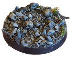 Gamers Guild AZ Base X Base X Terrain: Basecover - Grim Skulls Baron of Dice
