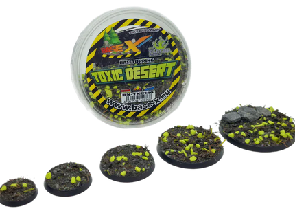 Gamers Guild AZ Base X Base X Terrain: Basecover - Toxic Desert Baron of Dice