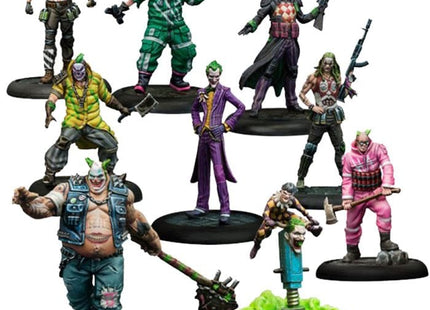 Gamers Guild AZ Batman Miniatures Game Batman Miniature Game 3rd Edition: The Joker: Clowns Party Diamond Comic Distributors