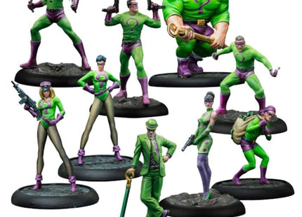 Gamers Guild AZ Batman Miniatures Game Batman Miniature Game 3rd Edition: The Riddler: Quizmasters Diamond Comic Distributors