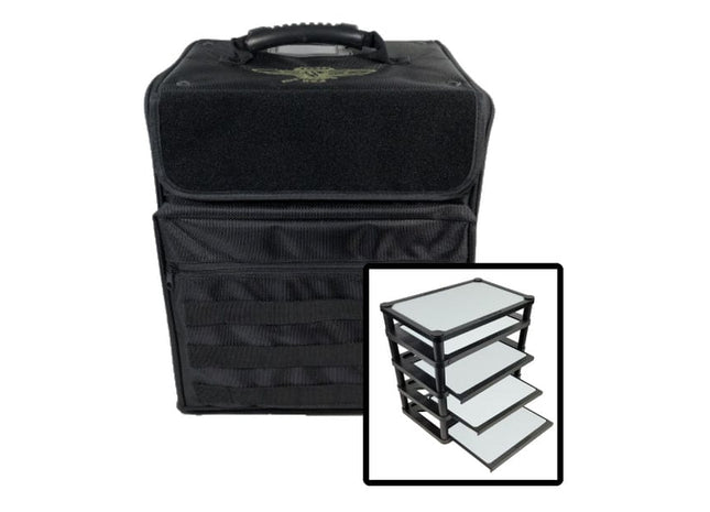 Gamers Guild AZ Battle Foam (352) P.A.C.K. 352 Molle with Magna Rack Sliders Load Out (Black) Battle Foam