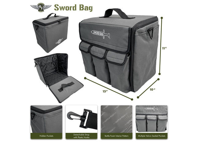 Gamers Guild AZ Battle Foam BF Sword Bag Standard Load Out Battle Foam