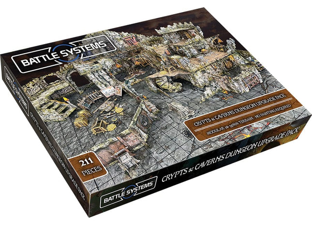 Gamers Guild AZ Battle Systems Battle Systems: Fantasy Dungeon - Crypts and Caverns Dungeon Upgrade Pack AGD