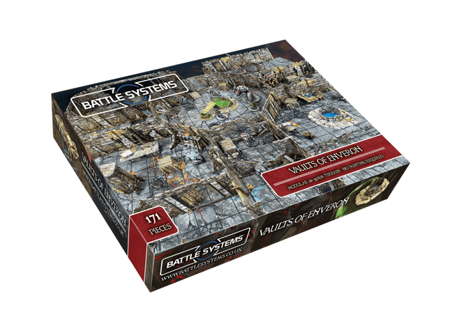 Gamers Guild AZ Battle Systems Battle Systems: Fantasy Dungeon - Vaults of Enveron Core Set AGD