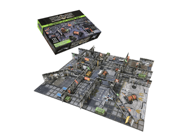 Gamers Guild AZ BATTLE SYSTEMS Battle Systems: Sci-Fi Cyberpunk Core Set Quartermaster Direct