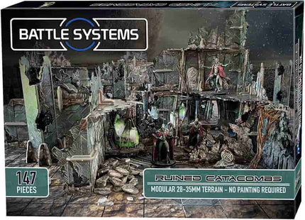 Gamers Guild AZ BATTLE SYSTEMS Battle Systems: Sci-Fi Ruined Catacombs (Pre-Order) GTS