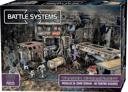 Gamers Guild AZ BATTLE SYSTEMS Battle Systems: Sci-Fi Trader Encampment (Pre-Order) GTS
