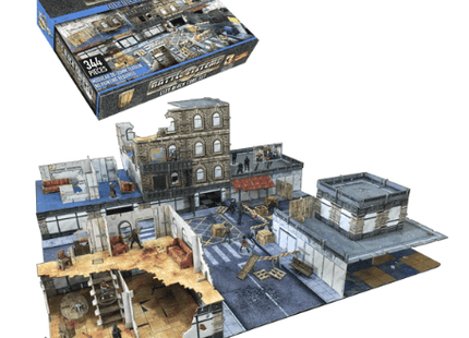 Gamers Guild AZ BATTLE SYSTEMS Battle Systems: Urban City Block Core Set Quartermaster Direct