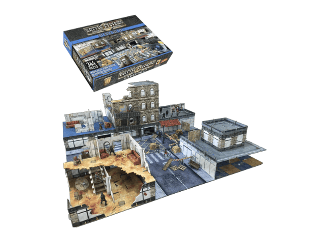 Gamers Guild AZ BATTLE SYSTEMS Battle Systems: Urban City Block Core Set Quartermaster Direct