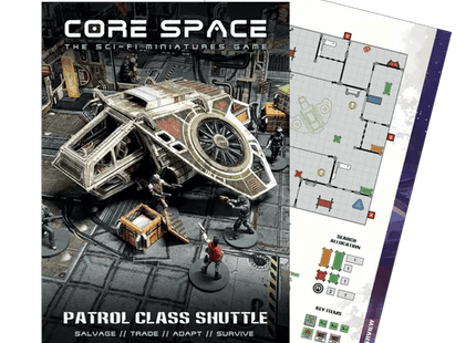 Gamers Guild AZ BATTLE SYSTEMS Core Space: First Born – Patrol Class Shuttle (Pre-Order) GTS