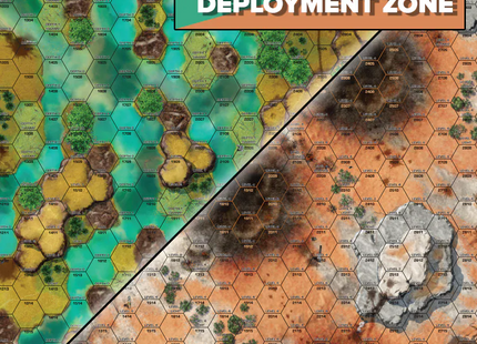 Gamers Guild AZ Battletech BattleTech: BattleMat - Tukkayid: Racice River Delta & Deployment Zone (Pre-Order) ACD Distribution