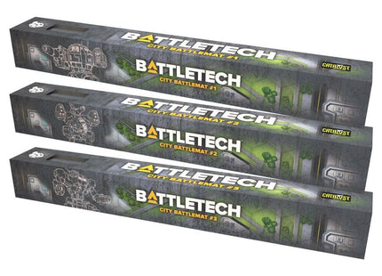 Gamers Guild AZ Battletech Battletech: City Battlemat Bundle (Pre-Order) GTS