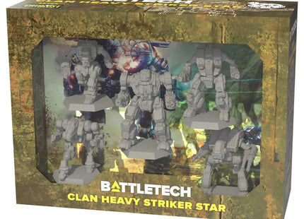 Gamers Guild AZ Battletech BattleTech: Clan Heavy Striker Star GTS
