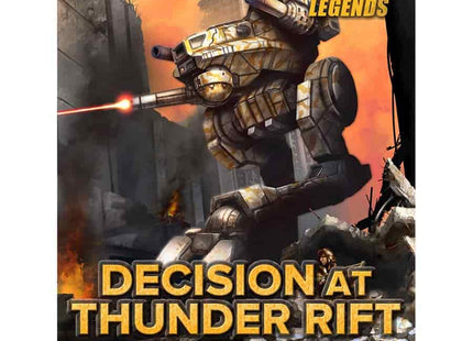 Gamers Guild AZ Battletech Battletech: Decision at Thunder Rift (Collector Leather-Bound Novel) GTS