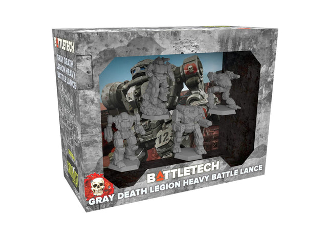Gamers Guild AZ Battletech BattleTech: Gray Death Legion Heavy Battle Lance (Pre-Order) ACD Distribution