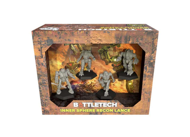 Gamers Guild AZ Battletech Battletech: Inner Sphere Recon Lance Forcepack (Pre-Order) AGD