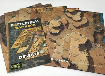 Gamers Guild AZ Battletech BattleTech: Map Pack - Deserts GTS