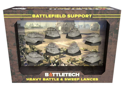 Gamers Guild AZ Battletech BattleTech: Mercenaries Force Pack: Battlefield Support Heavy Battle & Sweep Lances (Pre-Order) ACD Distribution