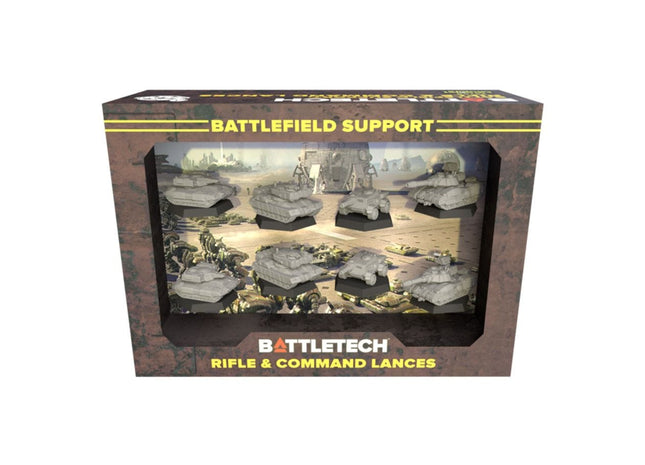 Gamers Guild AZ Battletech BattleTech: Mercenaries Force Pack: Battlefield Support Rifle & Command Lances (Pre-Order) ACD Distribution