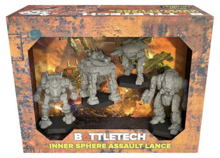 Gamers Guild AZ Battletech BattleTech: Mercenaries Force Pack: Inner Sphere Assault Lance (Pre-Order) ACD Distribution