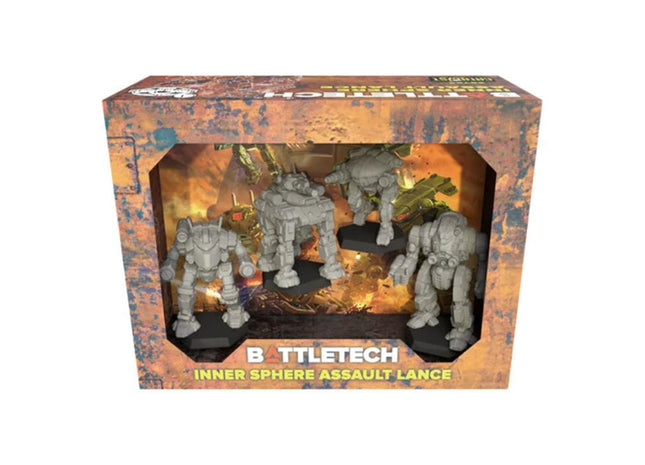 Gamers Guild AZ Battletech BattleTech: Mercenaries Force Pack: Inner Sphere Assault Lance (Pre-Order) ACD Distribution