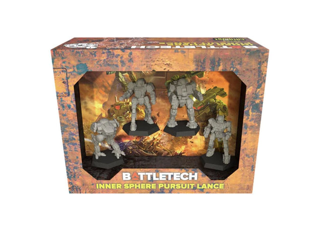 Gamers Guild AZ Battletech BattleTech: Mercenaries Force Pack: Inner Sphere Pursuit Lance (Pre-Order) ACD Distribution