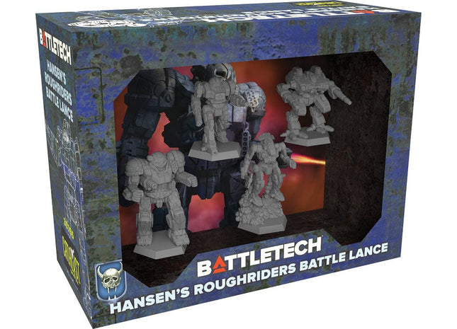 Gamers Guild AZ Battletech BattleTech: Miniature Force Pack - Hansen's Roughriders Battle Lance AGD