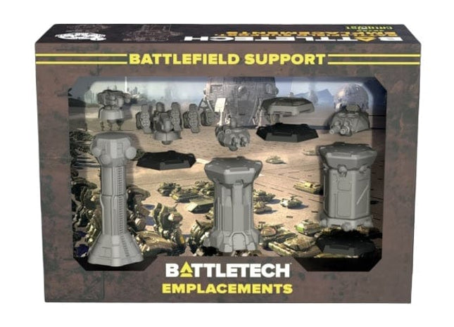 Gamers Guild AZ Battletech BattleTech: Miniature ForcePack - Battlefield Support Emplacements (Pre-Order) AGD