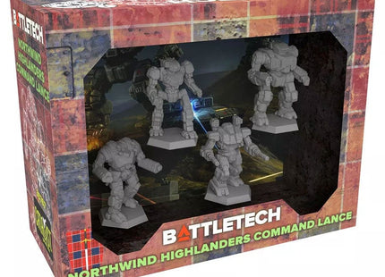 Gamers Guild AZ Battletech BattleTech: Northwind Highlanders Command Lance GTS