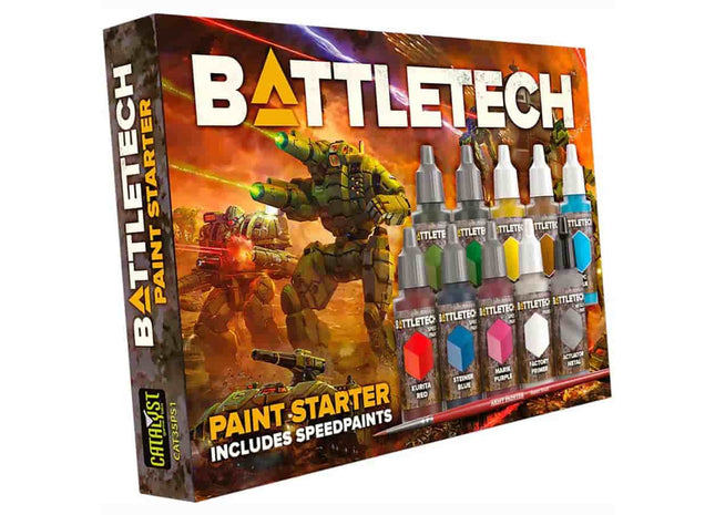 Gamers Guild AZ Battletech Battletech: Paint Starter Set (Pre-Order) GTS