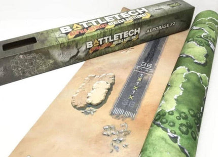 Gamers Guild AZ Battletech BattleTech: Playmat - Alpha Strike Aerobase 2 GTS