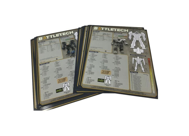 Gamers Guild AZ Battletech BattleTech: Premium Record Sheets: Mercenaries (Pre-Order) ACD Distribution