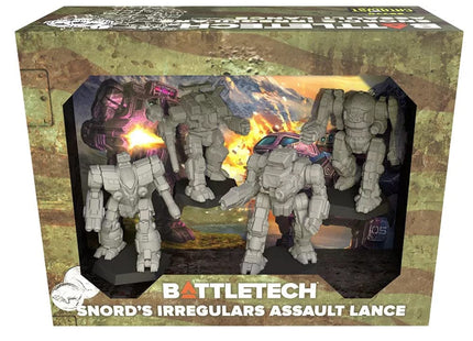 Gamers Guild AZ Battletech Battletech: Snord's Irregulars Assault Lance GTS