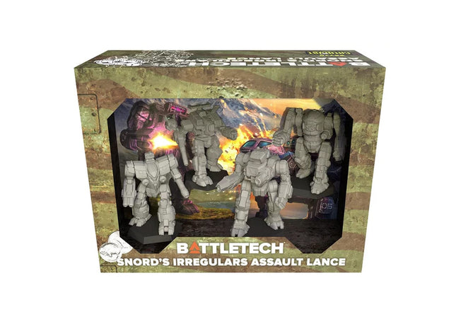 Gamers Guild AZ Battletech Battletech: Snord's Irregulars Assault Lance GTS