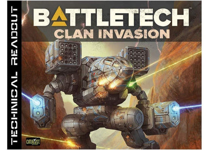 Gamers Guild AZ Battletech BattleTech: Technical Readout - Clan Invasion GTS