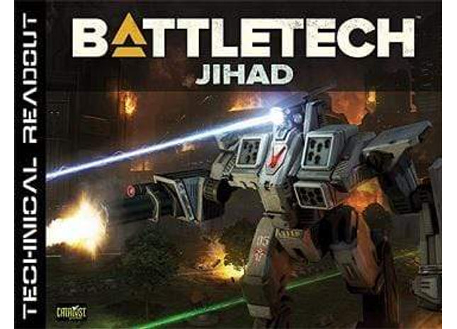 Gamers Guild AZ Battletech BattleTech: Technical Readout - Jihad GTS