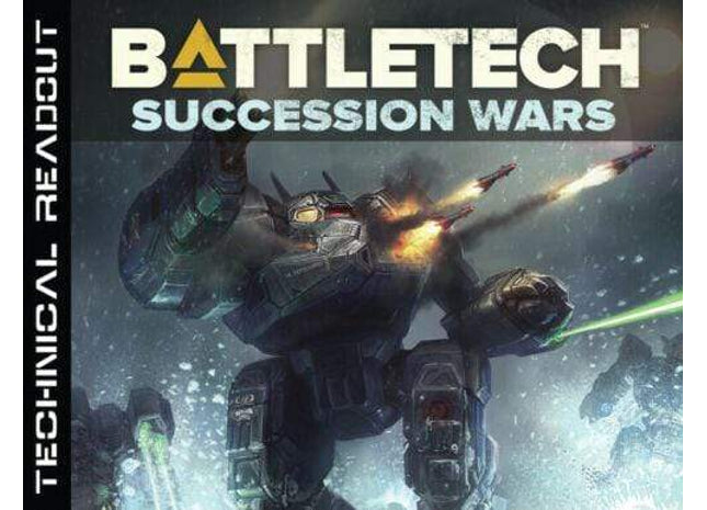 Gamers Guild AZ Battletech BattleTech: Technical Readout - Succession War GTS