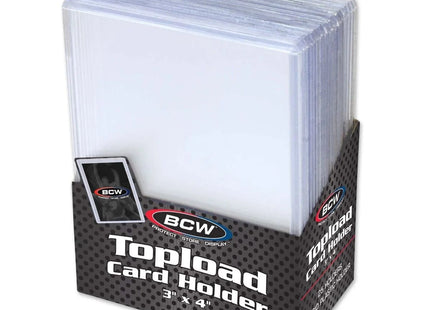 Gamers Guild AZ BCW BCW 3x4 Topload Card Holder - Standard BCW