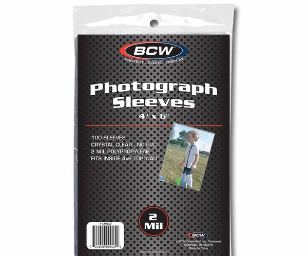 Photo Sleeves 4x6  Shop 4x6 Plastic Sleeves for Photos - BCW Supplies