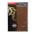 Gamers Guild AZ BCW BCW: Accessories - 9-Pocket Side Loading Pro Pages Brown BCW