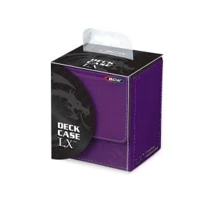 Gamers Guild AZ BCW BCW: Boxes - Deck Case LX Purple BCW