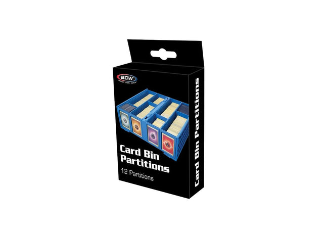 Gamers Guild AZ BCW BCW Card Bin Partitions - Blue BCW