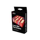 Gamers Guild AZ BCW BCW Card Bin Partitions - Red BCW