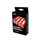 Gamers Guild AZ BCW BCW Card Bin Partitions - Red - Black Friday BCW
