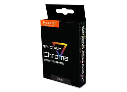 Gamers Guild AZ BCW BCW Spectrum: Chroma Inner Sleeve - Black (Pre-Order) BCW