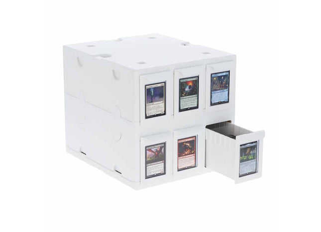 Gamers Guild AZ BCW BCW Supplies: Card Catalog: Six Drawers White (Pre-Order) GTS