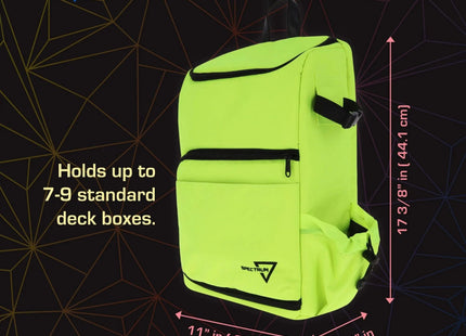 Gamers Guild AZ BCW BCW Supplies: Spectrum: TCG Backpack - Radioactive Green GTS